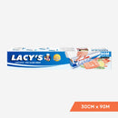 Lacy's ZipWrap 30cm x 90m with slide cutter